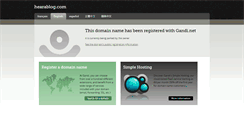 Desktop Screenshot of hearablog.com